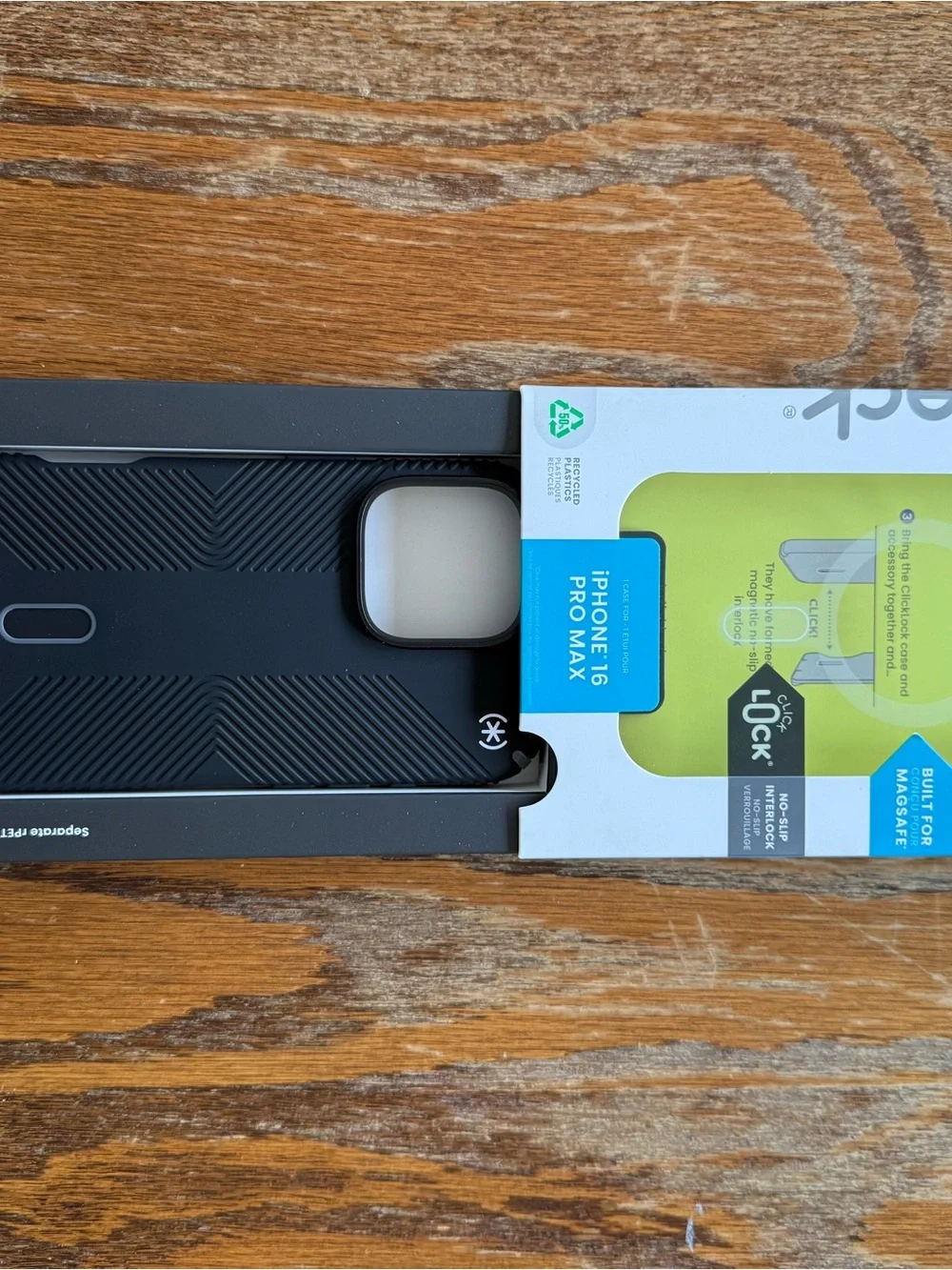 NIB Speck Presidio2 Grip MagSafe iPhone 16 Pro Max Case - Black